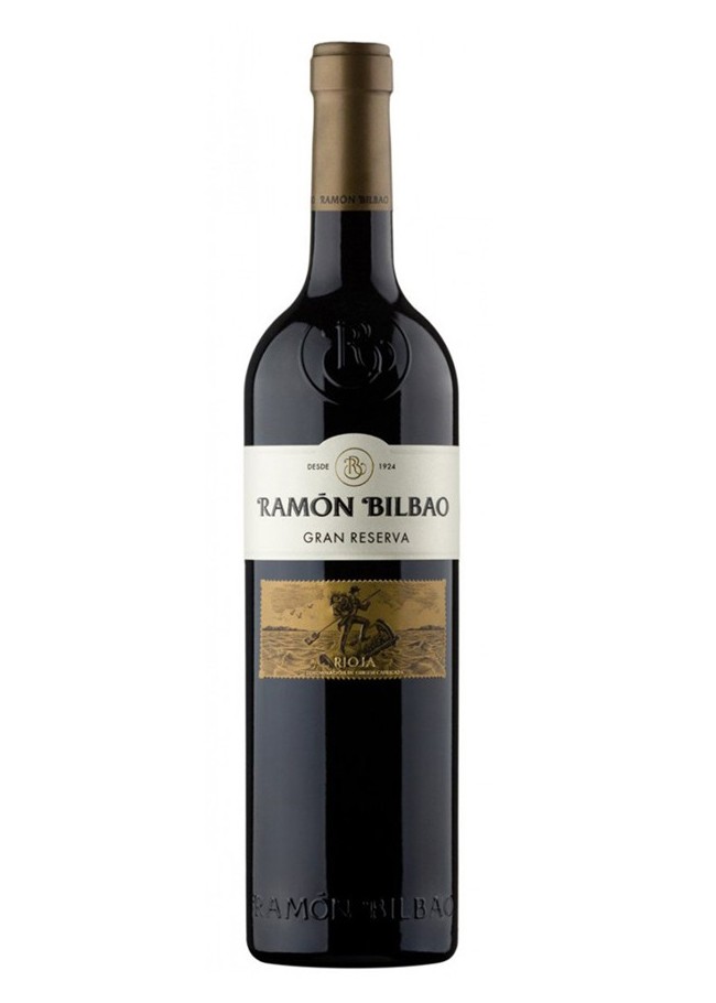 6 bottles of Ramón Bilbao Gran Reserva red wine