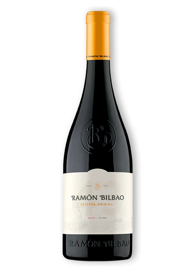 6 bottles Ramón Bilbao Reserva Original Red Wine