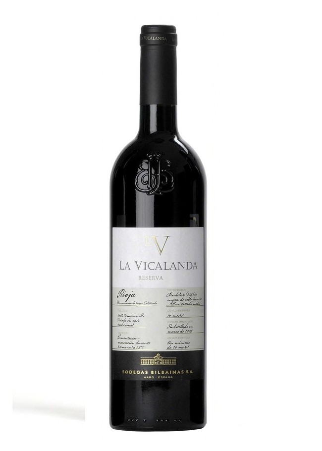 Red Wine La Vicalanda Reserva 2014