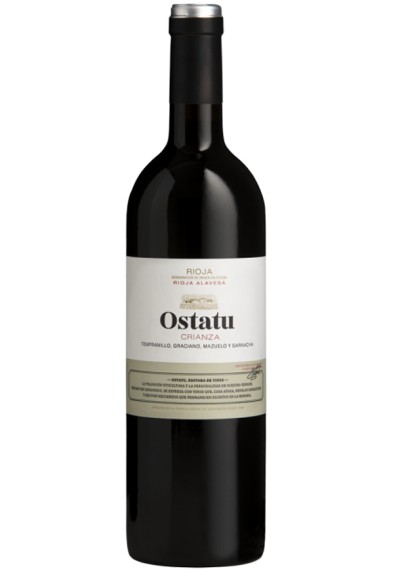 Rioja red wine Ostatu Crianza