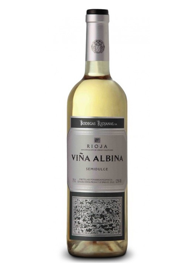 White Wine Viña Albina Semisweet