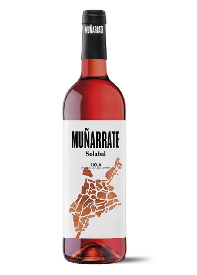 Rose wine Muñarrate.