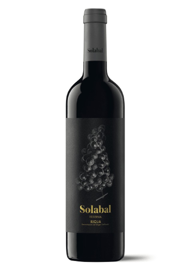 Red Wine Solabal Reserva.
