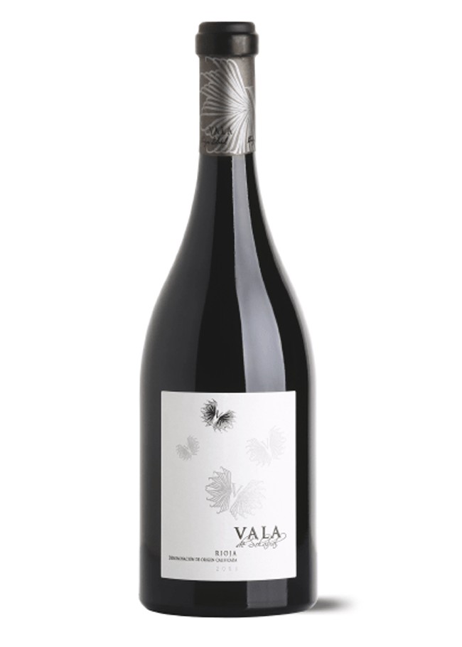 Red wine Vala de Solabal.