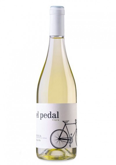 White wine El Pedal Viura.
