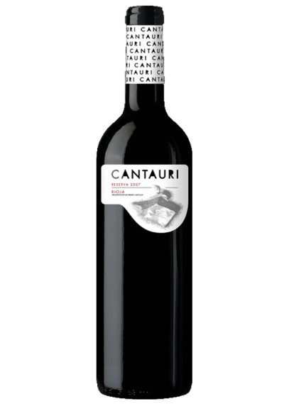 Rioja red wine Cantauri Reserva 2014